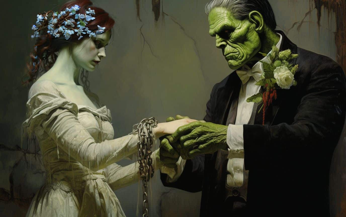 Frankenstein gets married