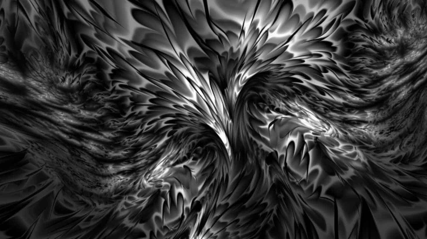 Landford-Darkness-RoosterBlit2 BLIT pattern with a hint of a bird.