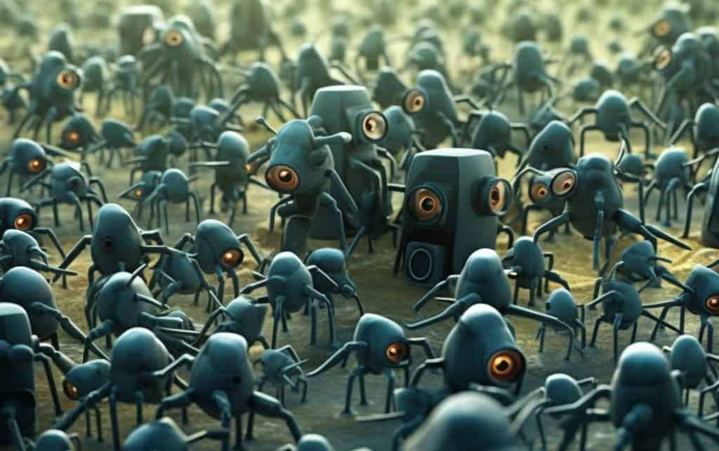 Many nanobots