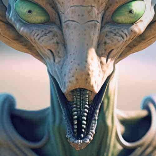 Allatians, aliens who create audio records via a hard nose.